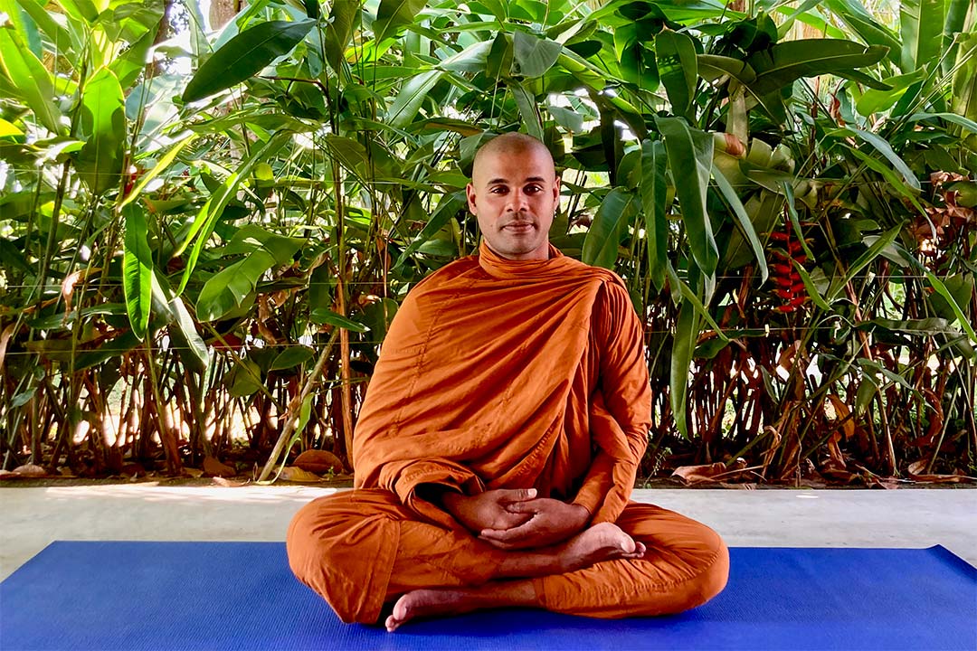 Buddhistischer Moench